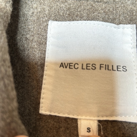 Avec Les Filles Relaxed Front Zip Jacket - Picture 4 of 6